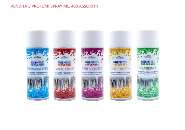 Deo Igientherapy Spray Ml. 400 - Vente 5 Pièces