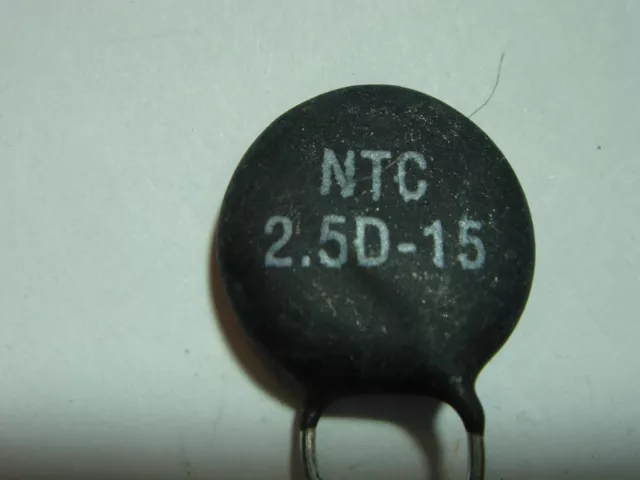 Ntc 2,5D -15 2,5R 15mm Ntc W Limitatore Corrente Stromsich. #12-1062/4