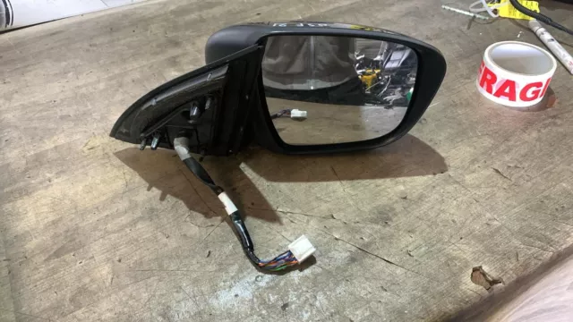 14-20 QASHQAI J11 Driver SIDE ELECTRIC CAMERA WING MIRROR 20805003 Black Z11