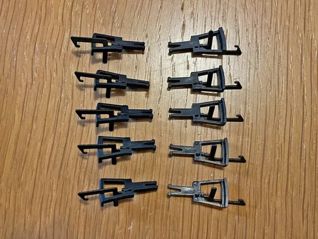 Bachmann/Hornby standard straight couplings NEM OO gauge x10 couplers