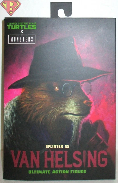 SPLINTER as VAN HELSING TMNT x Universal Monsters 7" Ultimate Figure Neca 2022