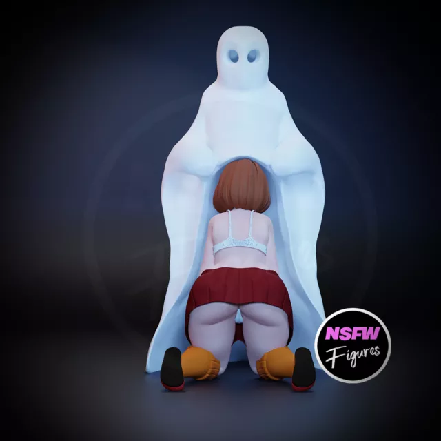 Velma Ghost DYI UNPAINTED - NSFW FIGURE 3