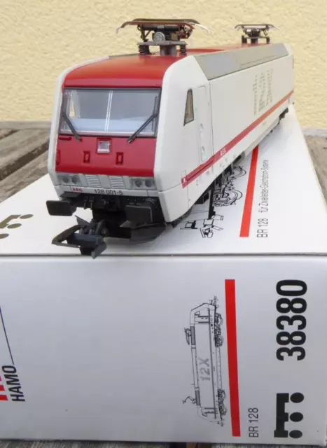 Märklin 38380 Hamo 2-L-DC Br 128 001-5- 12X Aeg-Db Ep. 4/5 Lew Hennigsdorf 3