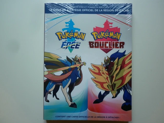 Guide De Stratégie Officiel Pokémon Épée & Bouclier + Carte Galar - Très Bon état