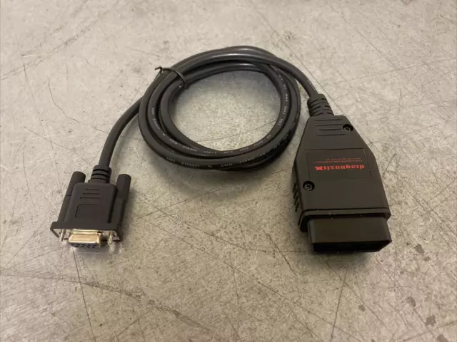 OBD2 16-Pin zu DB9 9-pin Serielle RS232 OBD Adapterkabel Auto Diagnose