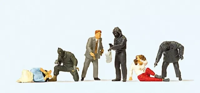 Preiser Ho 1: 87 / 10588 Personnages Scene De Vol