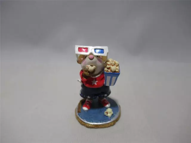 Wee Forest Folk Mousie's Matinee Limited Edition Red, White, and Blue - WFF Box