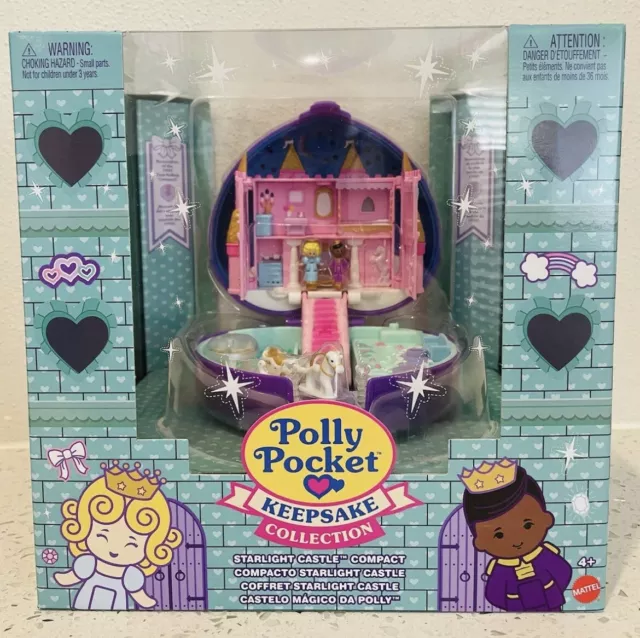 Polly Pocket Starlight Castle Keepsake Compact