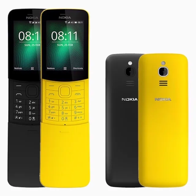 Brand New Nokia 8110 Ta-1048 Dual Sim Unlocked Sim Free Mobile Phone 2G
