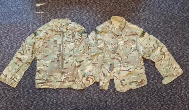 2 x British Army Commando DPM  Military Jacket 2 Combat Warm Weather 170/96 #3