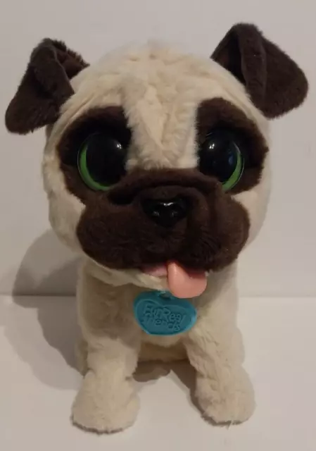 FurReal Friends JJ My Jumping Pug Pet Toy, Electronic Pet Puppy Dog Hasbro