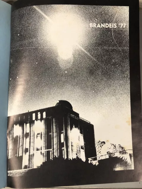 Brandeis University 1977 Yearbook Waltham Massachusetts 3