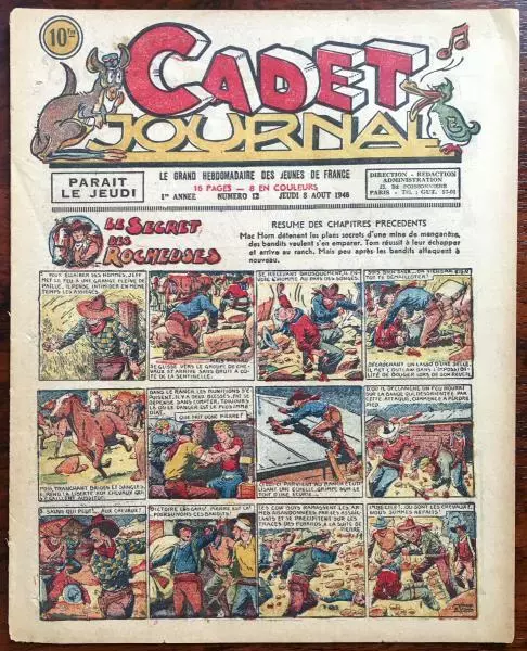 Cadet journal (1946) 12  (Liquois) (proche neuf)