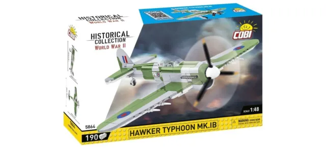 Toys Cobi - World War II - Typhoon MK.1B 190 pcs - (Not For Sale In Hung Toy NEW