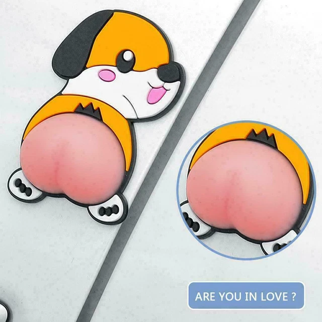 Home Door Cartoon Bumper Stickers Multifunctional Anti-collision Sense 3D F2X4