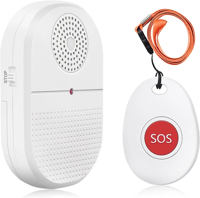 Wireless Caregiver Pager Call Button Nurse Alert System Call Bell for Home/Elder