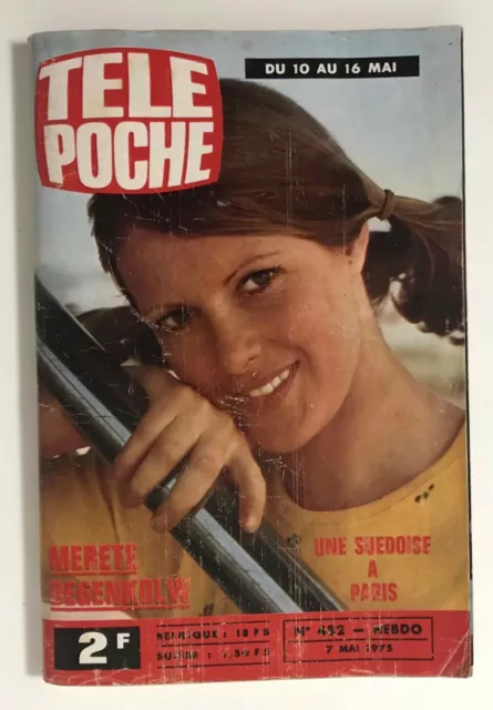 ►TELE POCHE n°482 -1975 DEGENKOLW - MIKE BRANT - CLAUDE FRANCOIS - GOYA -CASIMIR