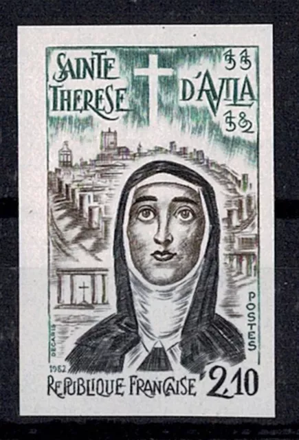 Frankreich Stamp Briefmarke Yvert N° 2249a " Ste Therese 2,10F No Lace " Neu Xx