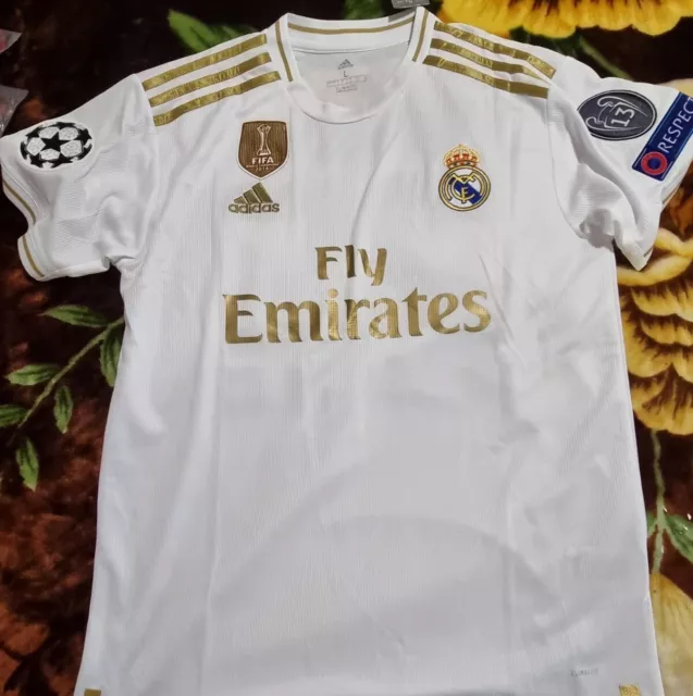 Vinicius Jr Signed Real Madrid Home 2019-2020 Jersey Beckett Coa