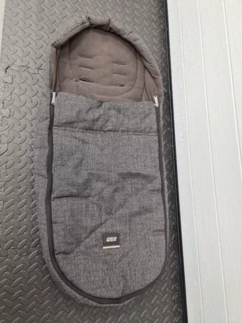 Mamas & Papas Pram OCARRO Cosy Toes Footmuff Flip xt2 XT3 Chestnut Tweed