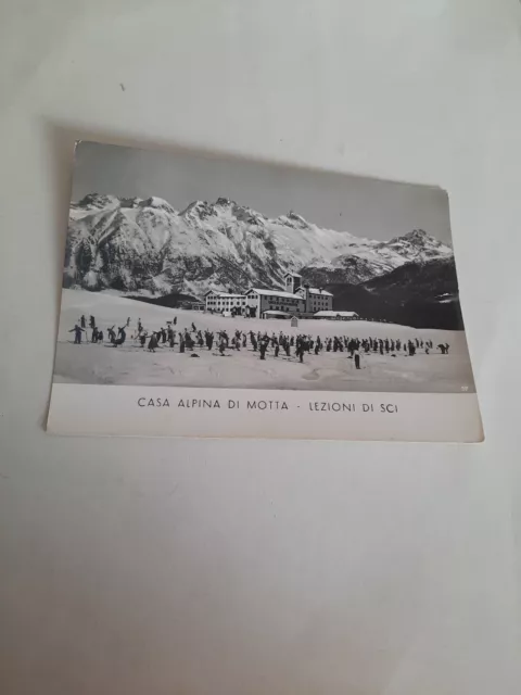 Campodolcino - Casa Alpina di Motta - lezioni di sci - Vg 1963