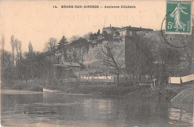 CPA 33 - BOURG-sur-GIRONDE - Ancienne Citadelle