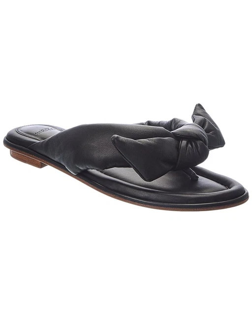 Alexandre Birman Clarita Leather Sandal Women's Black 35.5