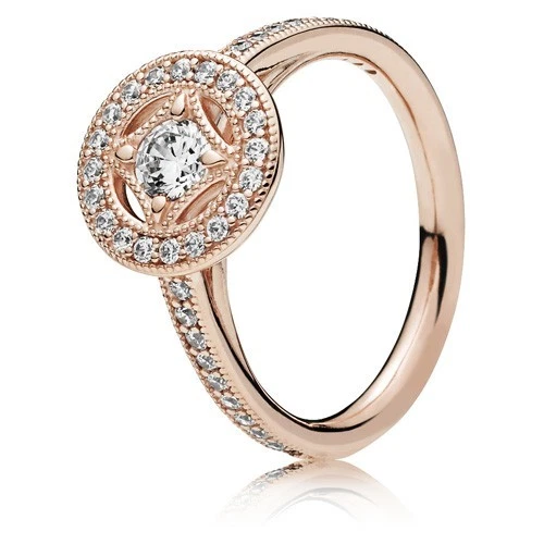 NUEVO AUTÉNTICO* ANILLO Pandora Rosa Vintage Allure Circonita