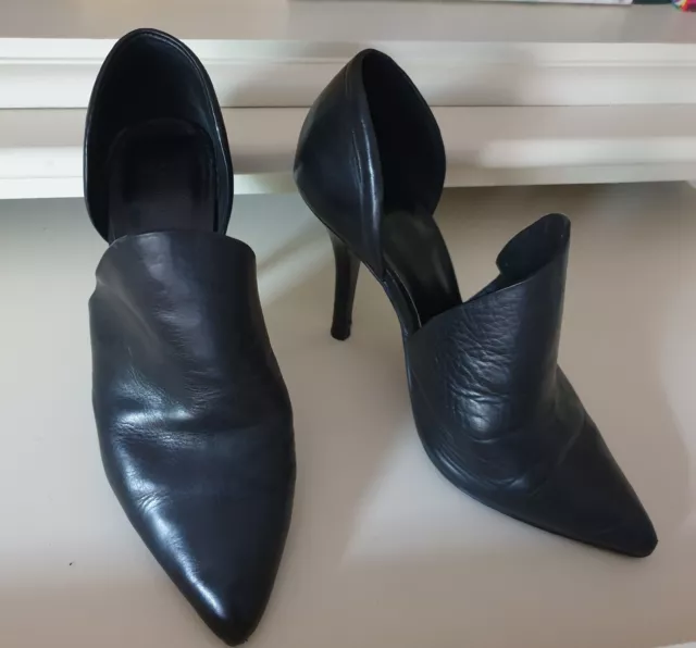 Section x Men's Saint Leather Braid Bit Venetian Dress Shoes - 9.5M