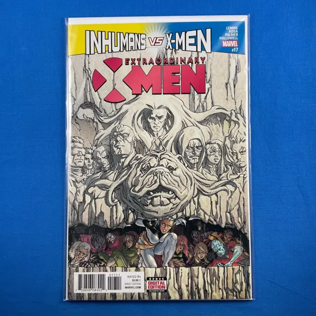 Extraordinary X-Men #17 vs Inhumans Marvel Comics 2017 Cover A First Printing