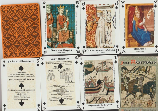 JEU DE 54 Cartes : Jeu Roman EUR 3,00 - PicClick FR