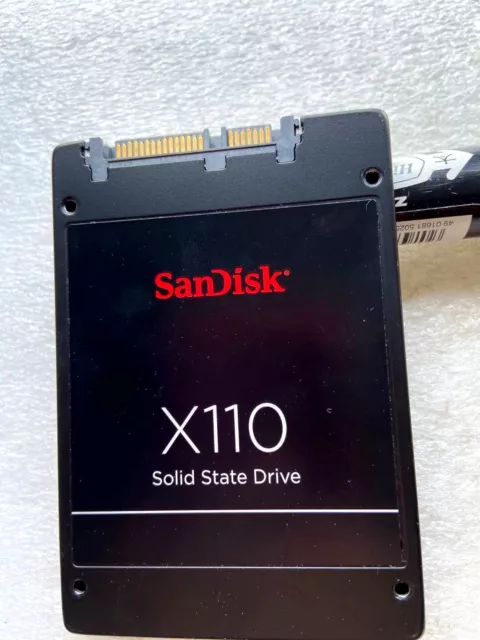 SanDisk X110 256GB SD6SB1M-256G-1001 2.5" 7MM  SATA III Solid State Drive SSD 2