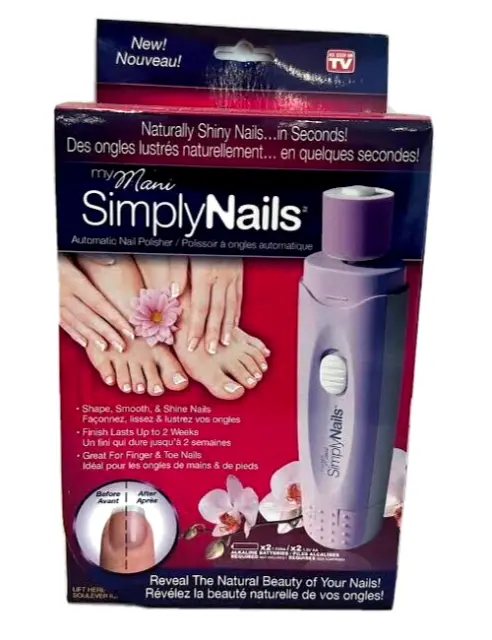 My Mani Simply Nails - As Seen On TV! Automatic Nail Polisher: Smooth-Buff-Shine