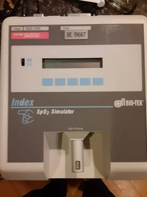 Bio-Tek Index SpO2 Simulator Analyzer 100-240 V