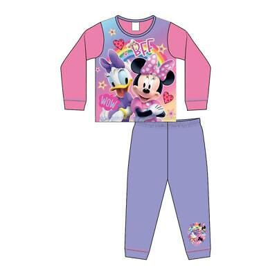 Disney Minnie Mouse BFF Girls Nightwear Pyjama Set Age 18 Months - 5 Years