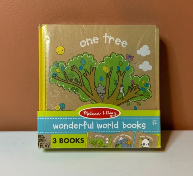 Melissa and Doug One Tree Wonderful World Books (3) - Brand New!