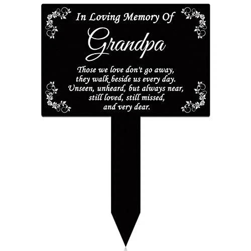 Estacas conmemorativas cementerio tumba marcadores de estaca placas conmemorativas para...