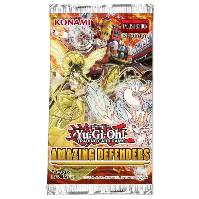 Yu-Gi-Oh! Yugioh TCG Wundervoll Gehörschutz 7-Card Booster Packung Amde Neu Ovp