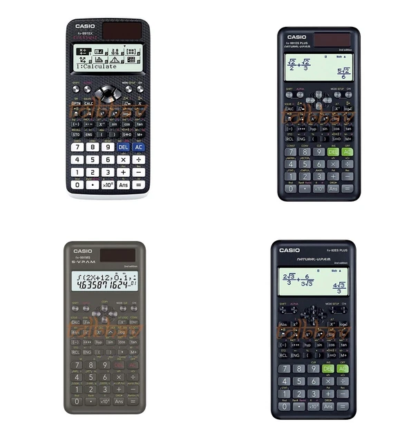 CASIO SCIENTIFIC CALCULATOR fx-991ex/fx-991ES Plus/fx-991MS/fx-82ES ...