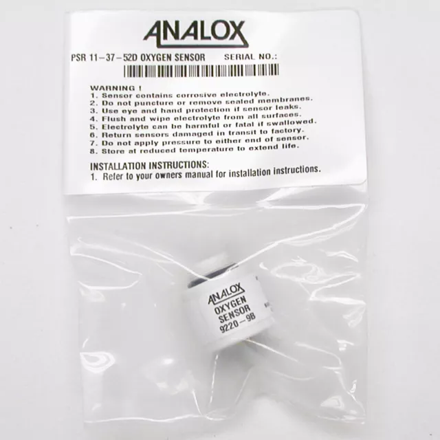 ANALOX O2EII NITROX Analyzer  Replacement O2 Sensor – 3yr Warranty Scuba - 2