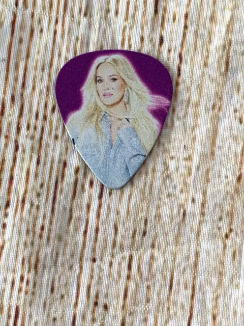 CARRIE UNDERWOOD Denim & Rhinestones Tour Guitar Pick Limited Edition #6