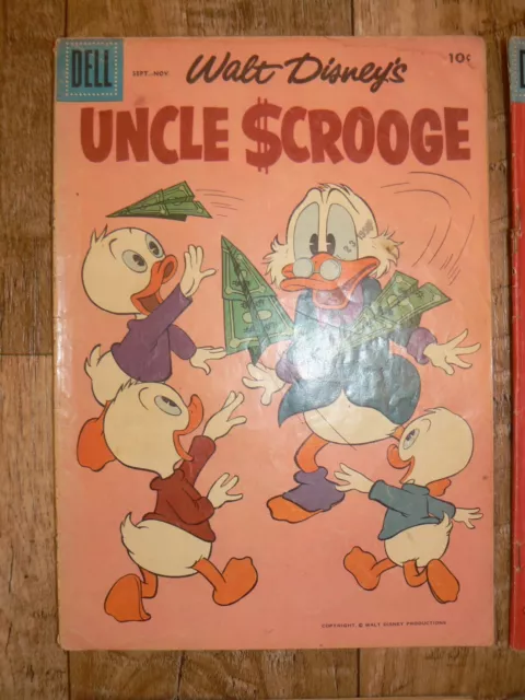 25 x USA-Hefte Uncle Scrooge - Bereich 23-205 Dell, Withman, GoldKey 1958-82 2