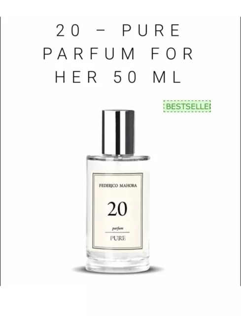 FM 20 PURE Collection Federico Mahora Perfume for Women 50ml