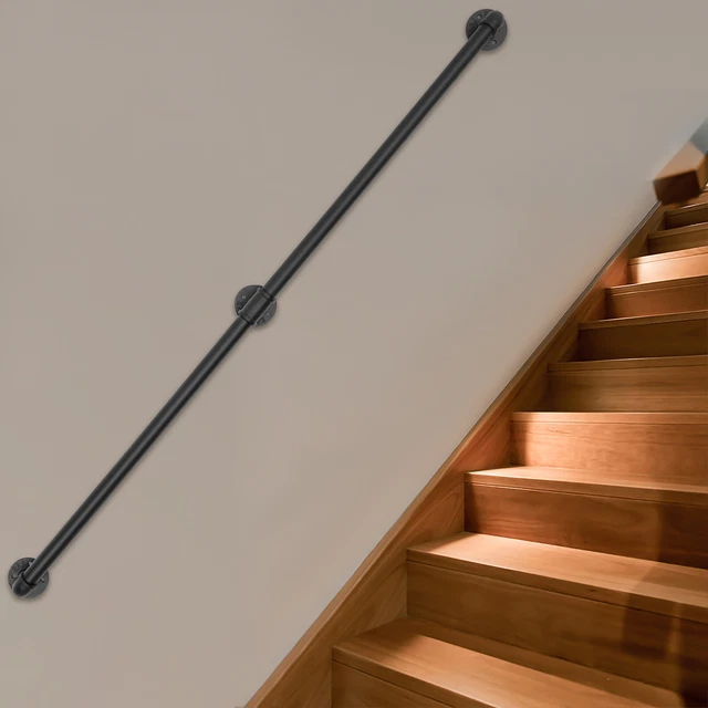 3m Handrail Stair Rail Grab Balustrade Staircase Banister + Installation Kit