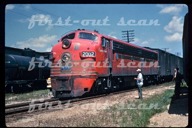 R DUPLICATE SLIDE - SLSF Frisco 2002 E-8 Scene