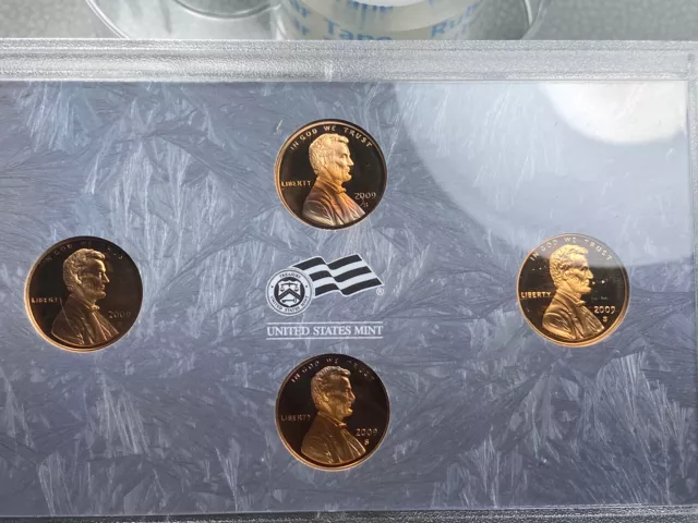 2009 S Lincoln One Cent Bicentennial Proof Set NO Box Or CCA