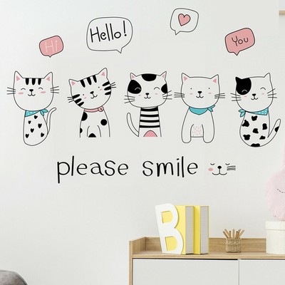 ADESIVI DECAL BAD CAT GATTO CASA ADESIVO AUTO MOTO MURO STICKERS INTERRUTTORE 