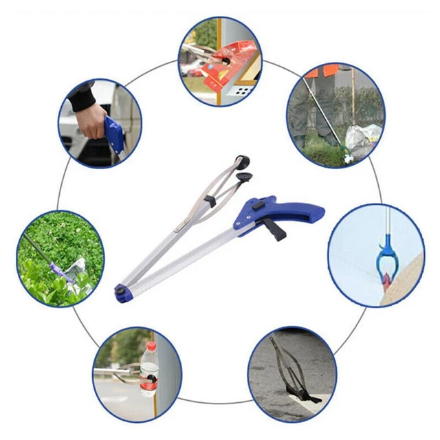Raccoglitore rifiuti pieghevole lega di alluminio raccoglitore spazzatura strumenti esterni D6U0