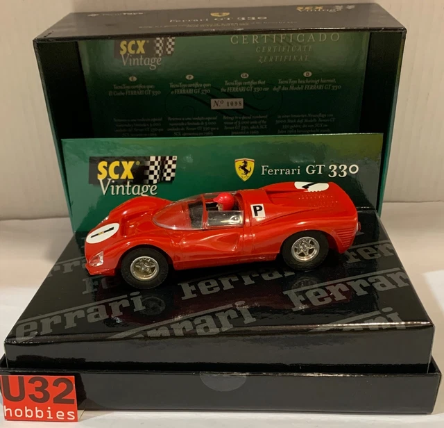Ferrari GT 330 Rouge Vintage Scalextric Réf 6028 – Occasion, Circuit