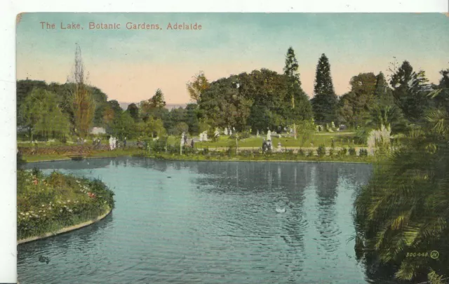 Australia Postcard - The Lake - Botanic Gardens - Adelaide   G34